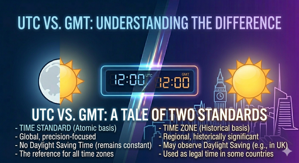 UTC vs GMT